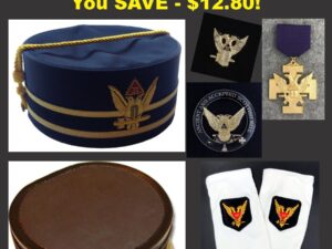 32nd Degree Prince Hall Northern Jurisdiction Scottish Rite Crown Package