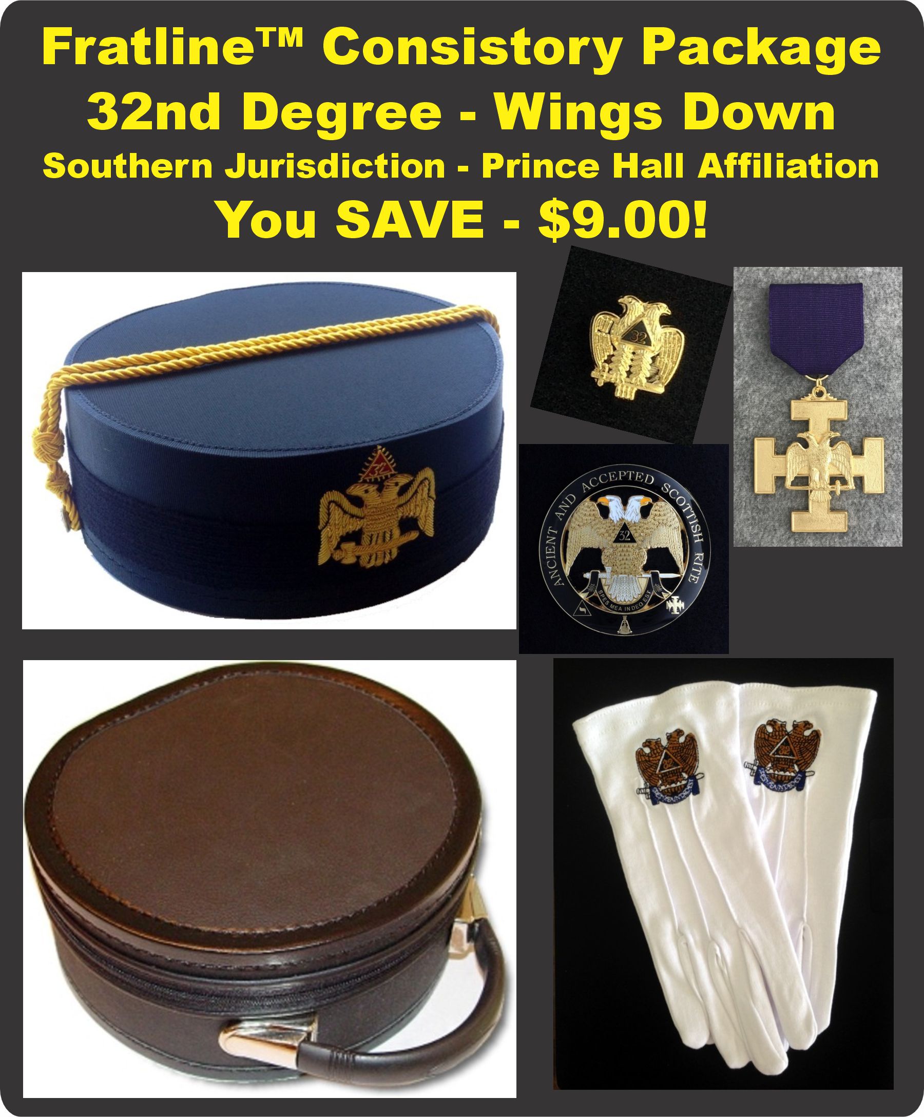 32nd Degree Consistory Package - Southern Jurisdiction