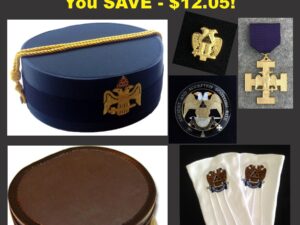 32nd Degree Prince Hall Southern Jurisdiction Scottish Rite Crown Package
