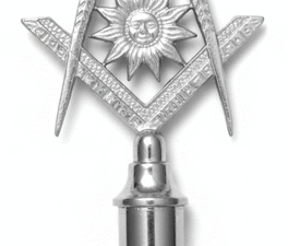 Masonic Senior Deacon Rod Wand Top Fratline