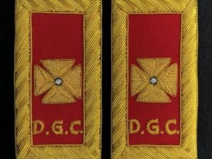 Knight Templar Deputy Grand Commander Shoulder Boards