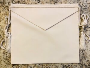 Masonic Candidate Presentation Apron New