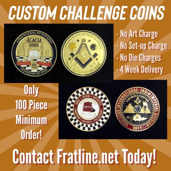 Fratline Custom Challenge Coins