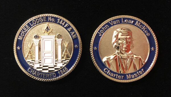 McKee Masonic Lodge Challenge Coin