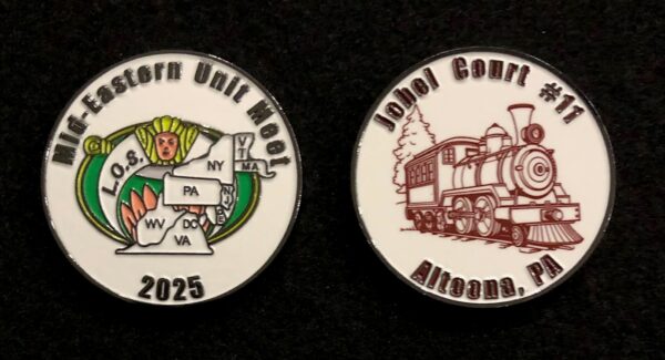 LOSNA Jobelk Court Challenge Coin