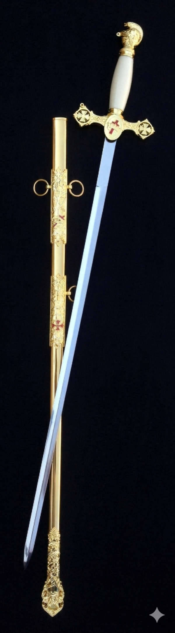 Fratline Knights Templar Past Commander Sword - Image 3