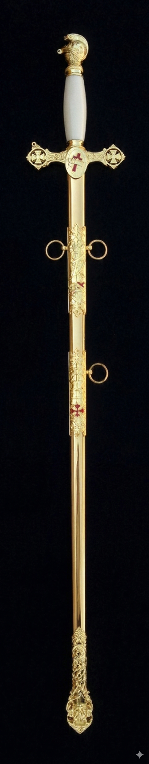 Fratline Knights Templar Past Commander Sword - Image 2