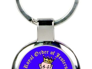 Royal Order of Jesters Key Tag Chain New