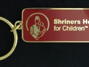 Shriners Hospitals for Children Key Chain Tag New