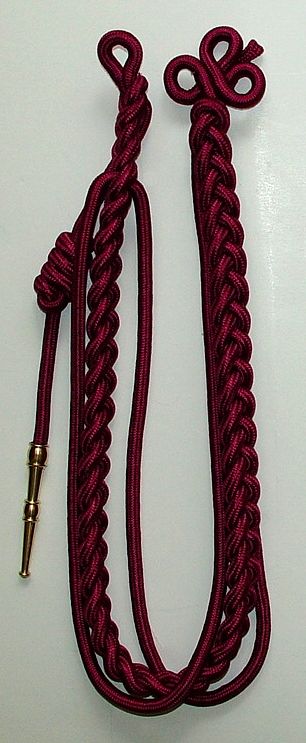 Uniform Citation Shoulder Cord Purple New