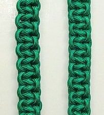 Uniform Cobra Knot Shoulder Cord Green New