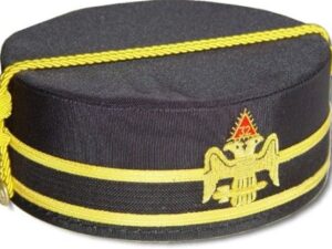 Scottish Rite Cap Crown 32nd Degree Wings Down