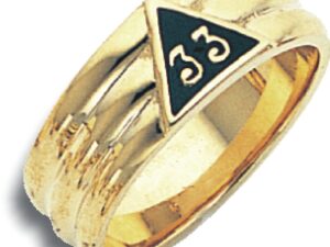 Scottish Rite 33rd Degree Ring Gold New For Sale