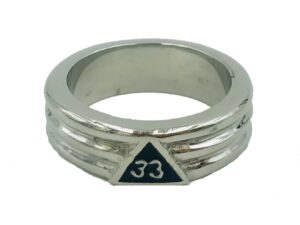 Scottish Rite 33rd Degree Ring Stainless Steel