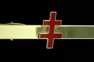 Scottish Rite 33rd Degree Tie Bar New