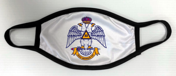 Scottish Rite 33rd Degree Face Mask New For Sale