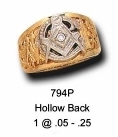 Masonic Blue Lodge Ring New For Sale