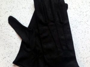 Black Cotton Gloves New For Sale