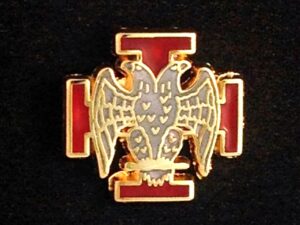 Masonic Scottish Rite 4th Degree Lapel Pin 4SR-LP 