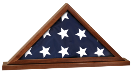 US Flag Display Case New For Sale