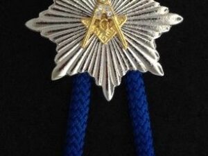 Masonic Emblem Bolo Tie New For Sale