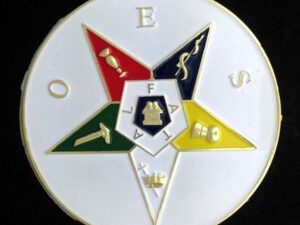 MLS-AE Masonic Lodge Secretary Car Auto Emblem 