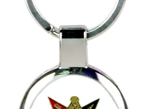 Order of the Eastern Star Past Patron Key Chain Tag New
