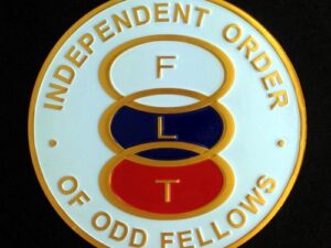 Odd Fellows Auto Emblem New