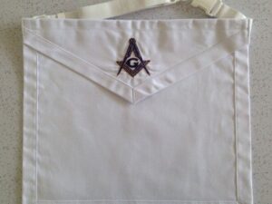 Masonic Cloth Apron Elastic Belt New For Sale