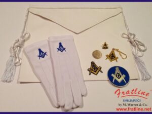 Masonic Master Mason Apron Gift Set