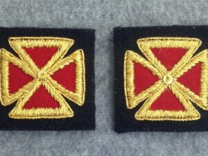 Knight Templar Collar Cross Gold Mylar New