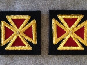 Grand Commandery Sleeve Cross Mylar New