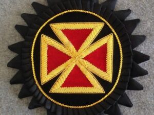Grand Commandery Chapeau Rosette Bullion New