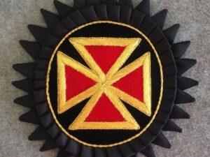 Grand Commandery Chapeau Rosette Mylar New