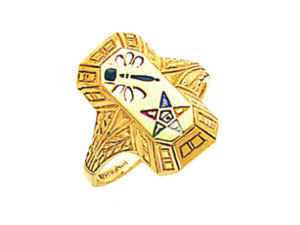 Eastern Star Past Matron Ring New For Sale