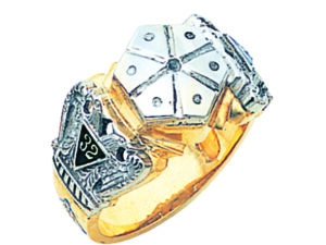Scottish Rite 32nd Degree Ring New