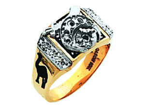 Shrine Shriner Ring Gold New For Sale