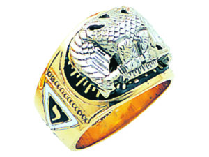 Scottish Rite 32nd Degree Ring New