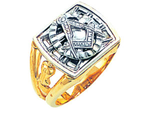 Masonic Blue Lodge Ring Gold New