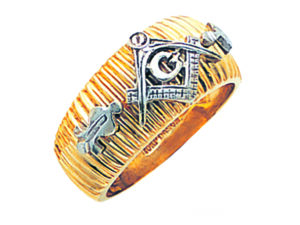 Masonic Blue Lodge Ring Gold New