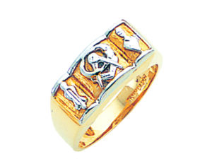 Masonic Blue Lodge Ring Gold New