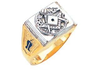 Masonic Blue Lodge Ring Gold New