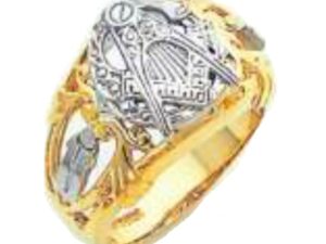 Masonic Blue Lodge Ring Gold New