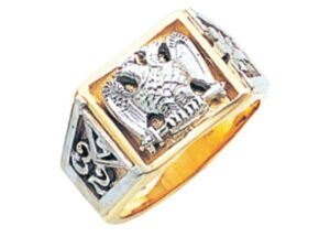 Scottish Rite 32nd Degree Ring New