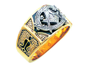 Masonic Blue Lodge Ring Gold New