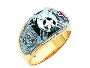 Shrine Shriner Ring Gold New For Sale
