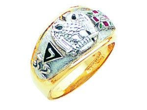 Scottish Rite 32nd Degree Ring New