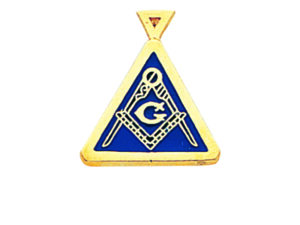 Masonic Square Compasses Pendant Gold New