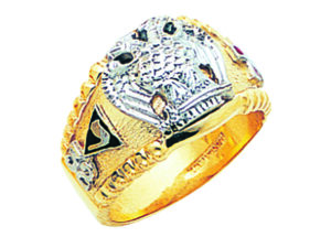 Scottish Rite 32nd Degree Ring New