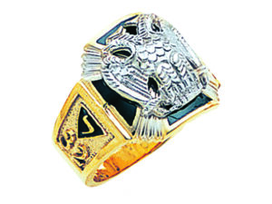 Scottish Rite 32nd Degree Ring New